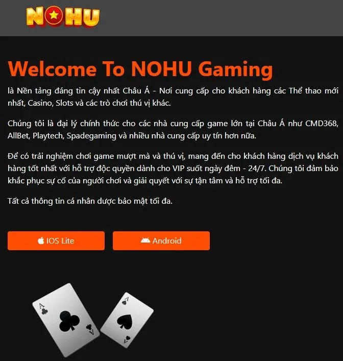 Nohu90 - Nhà Cái Cá Cược Tinh Hoa Số #1 Việt Nam 39 download app